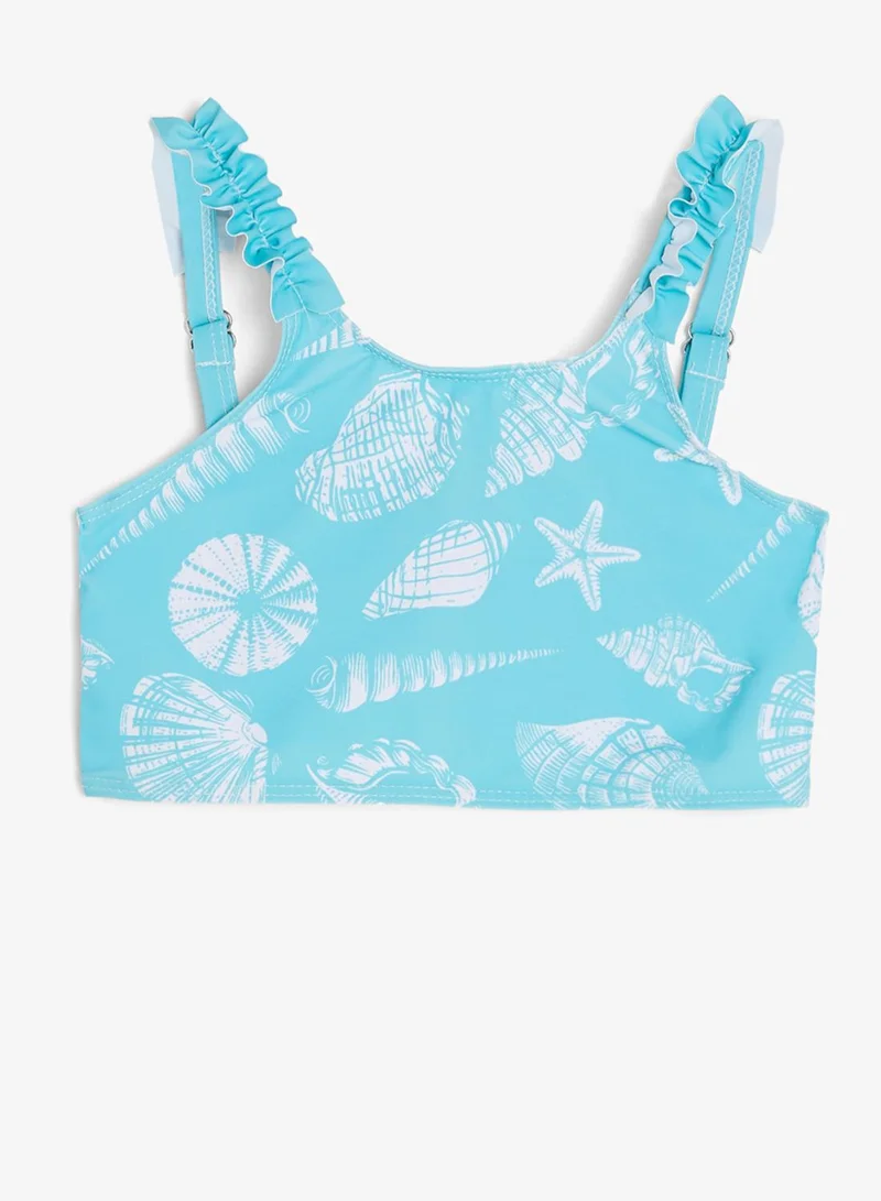 Pinata  Blue Shell Print Bikini for Women | Best Price UAE