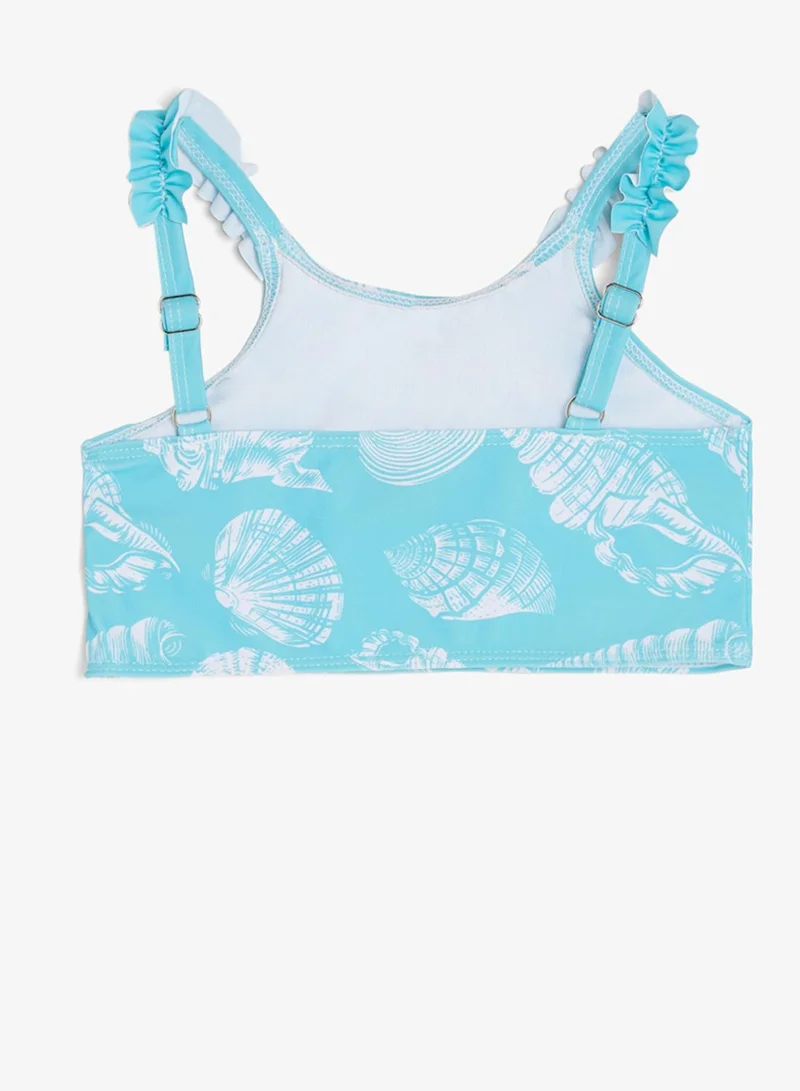 Pinata  Blue Shell Print Bikini for Women | Best Price UAE