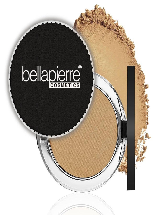 bellapierre Compact Mineral Foundation SPF 15 | Vegan & Cruelty Free Natural Makeup | Full Coverage Matte Foundation | Hypoallergenic | Oil & Talc Free - 0.35 Oz - Maple - Image 1