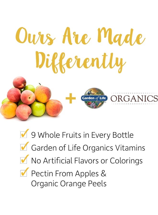 Garden of Life mykind Organics Women 40+ Gummy Vitamins - Berry - Certified Organic, Non-GMO, Vegan, Kosher Complete Multi - Methyl B12, C & D3 - Gluten, Soy & Dairy Free, 120 Real Fruit Gummies  - Image 3