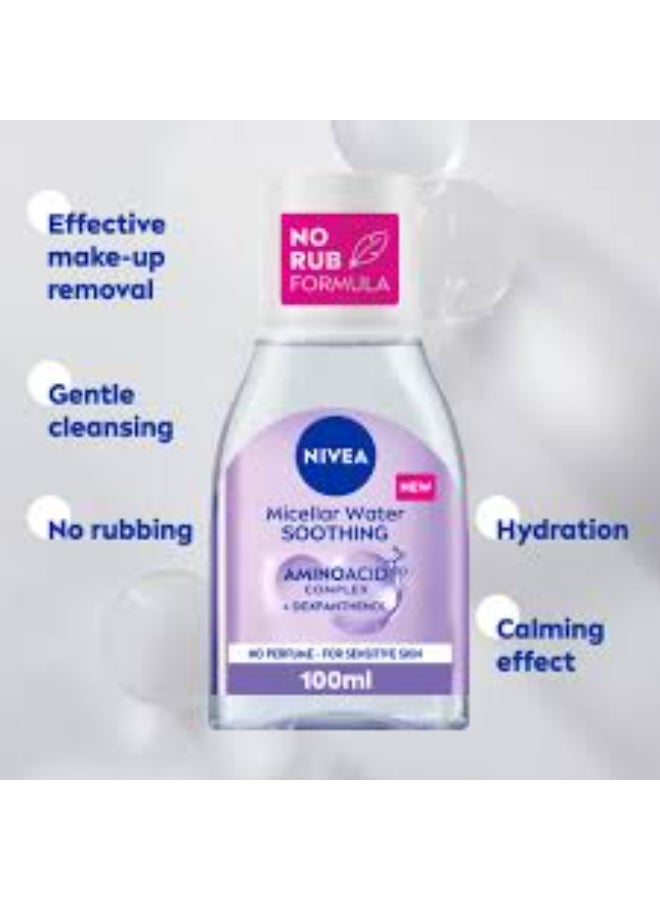 Nivea Soothing Micellar Water 100ml - Image 2