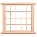 POPETPOP Dollhouse Windows 1 12 Scale Miniature Dollhouse Furniture Window Frame Model Dollhouse Furniture DIY Dollhouse Bedroom Accessories - Image 2