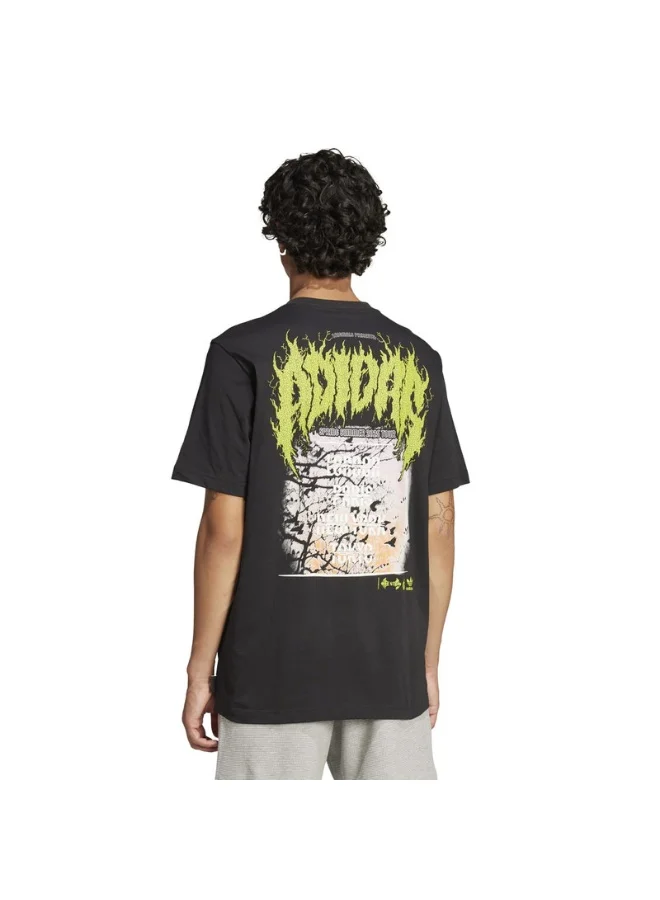 Adidas adidas Q12 TS DEATH Black Originals Men T-SHIRTS