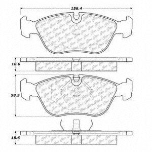 StopTech 103.06180 Brake Pad, Ceramic - Image 2