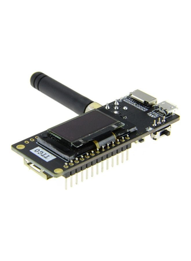 OLED SD Card Antenna Wifi Module Black/Gold - Image 2