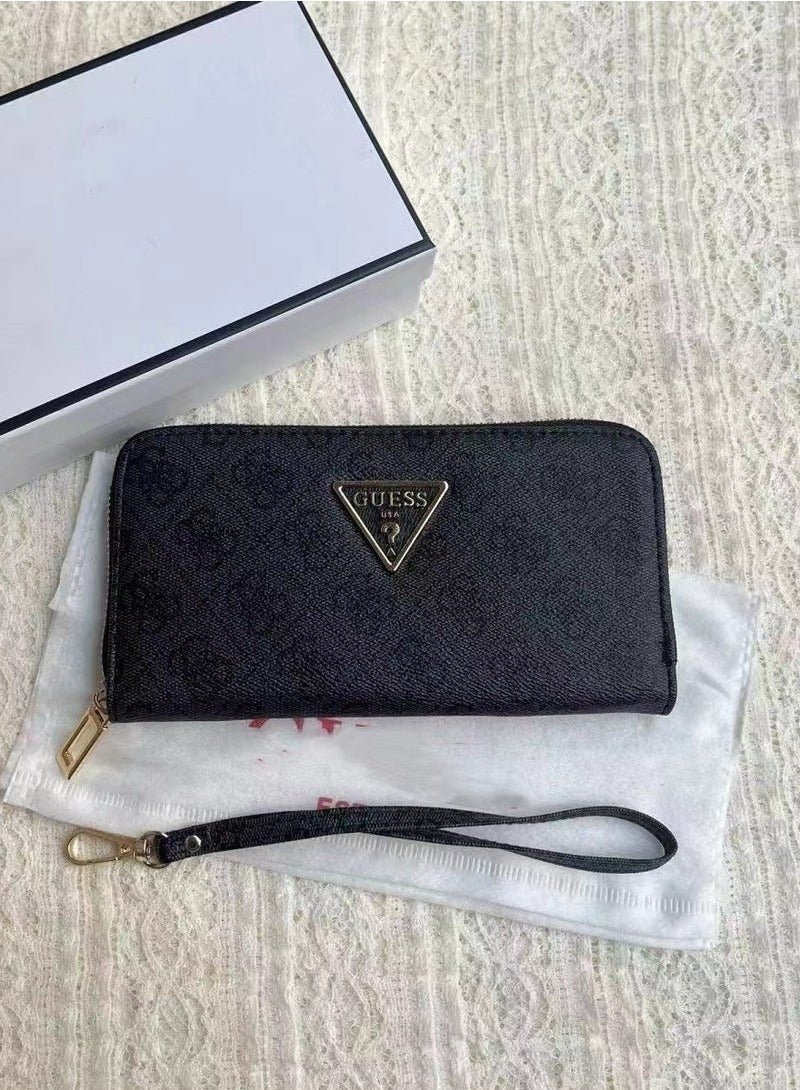 GUESS .Women's Wallet Large Zip-Around Wallet - Image 1