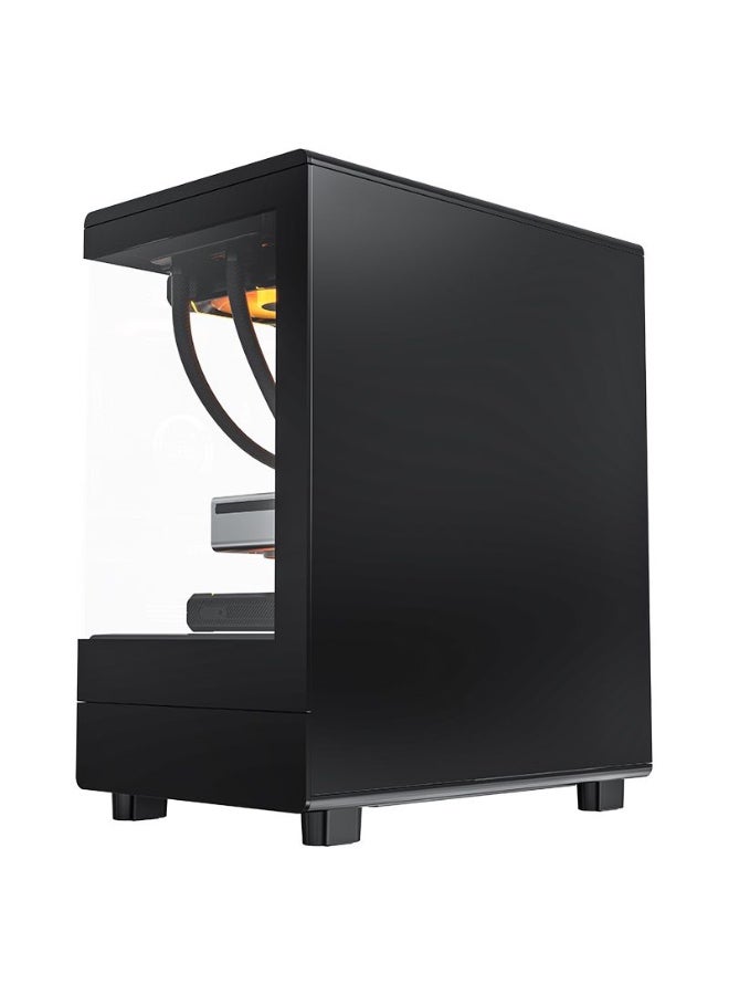 دارك فلاش كيس كمبيوتر ألعاب DARKFLASH DB330M Micro-ATX مع زجاج مقوى مزدوج 270 درجة و 3 مراوح PWM ARGB - Image 2