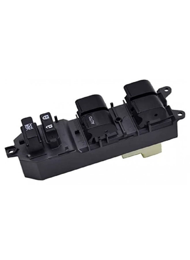 Power Window Switch Control Panel for Toyota Corolla 2008–2013 Driver Side Front Door Black - Image 1