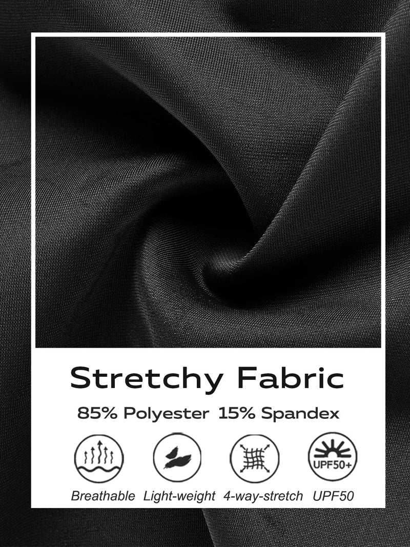 DEVOROPA Boys Leggings Quick Dry Youth Compression Pants Sports Tights Basketball Base Layer Black L - Image 5