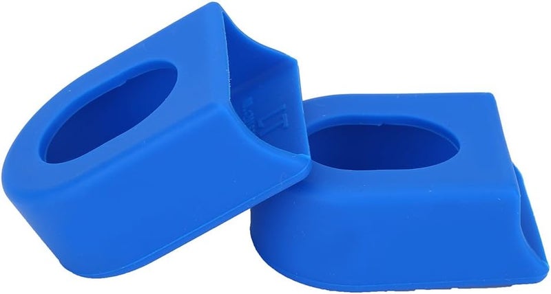 Aramox Quality Gel Crank Arm Protective Cover Sleeves, SkidResistant Gear Set Accessory for Lovers (Blue) - Image 1