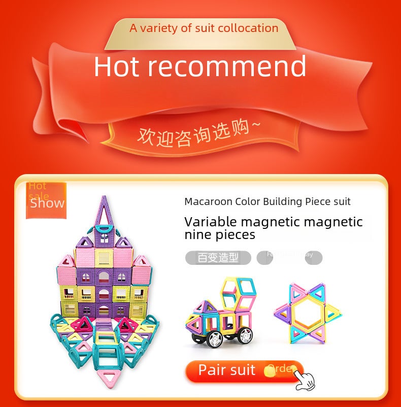 31 Transparent Mini Magnetic Film Mini Children'S Magnetic Film Set Puzzle Varied Po Toy - Image 4