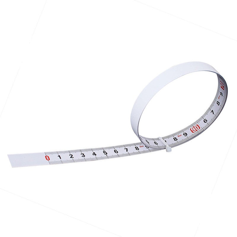 Self Adhesive Tape Measure 5m x 13mm Left To Right Reading - Carbon Steel Forging Wear Resistant Coating for Worktable Saw Table Machine - Image 4