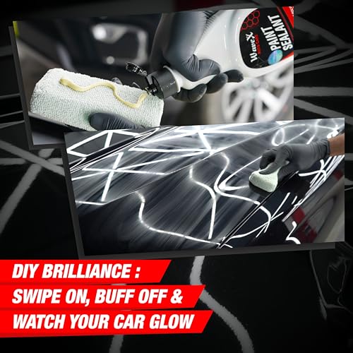 WaveX Car Polish Paint Sealant, Liquid, 650 Ml | Better Than Car Wax - Image 3