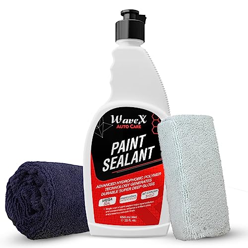 WaveX Car Polish Paint Sealant, Liquid, 650 Ml | Better Than Car Wax - Image 1