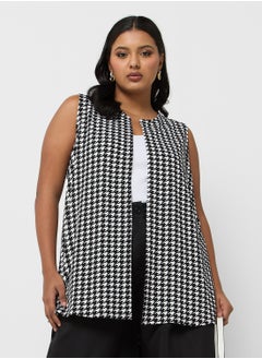 Ella Plus Longline Sleeveless Vest  - Image 1