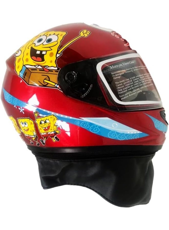 SpongeBob SquarePants Full Face Kids Protective Helmet - Image 4