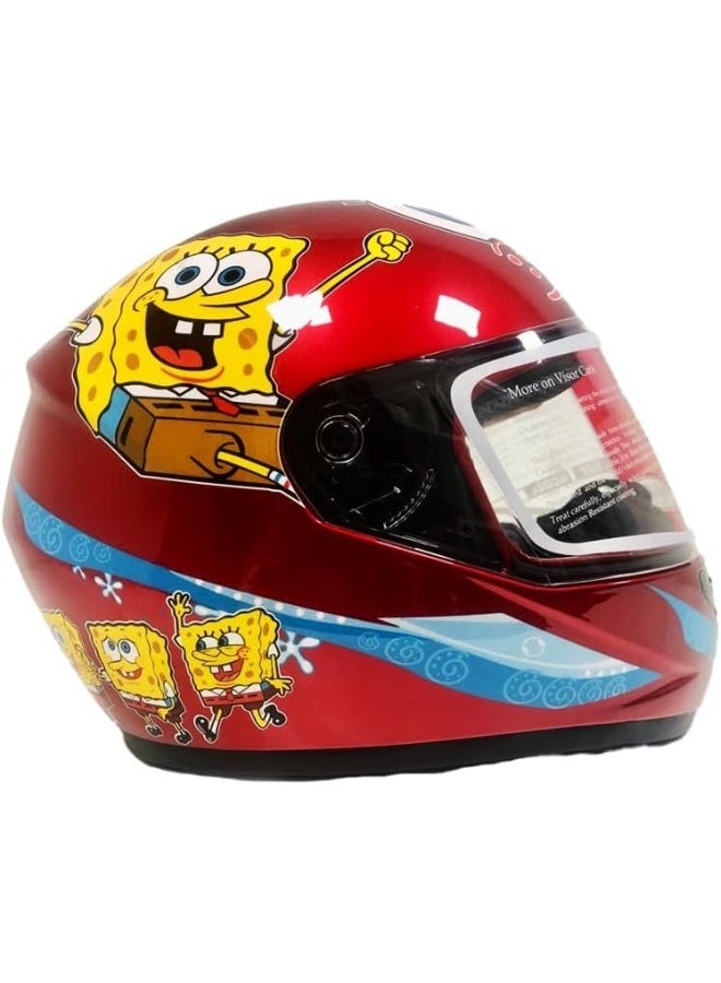 SpongeBob SquarePants Full Face Kids Protective Helmet - Image 1