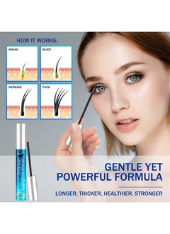 LASHJAR Premium Eyelash Growth Serum and Eyebrow Enhancer by LASHJAR, Lash Boost Serum for Longer, Fuller Thicker Lashes & Brows 