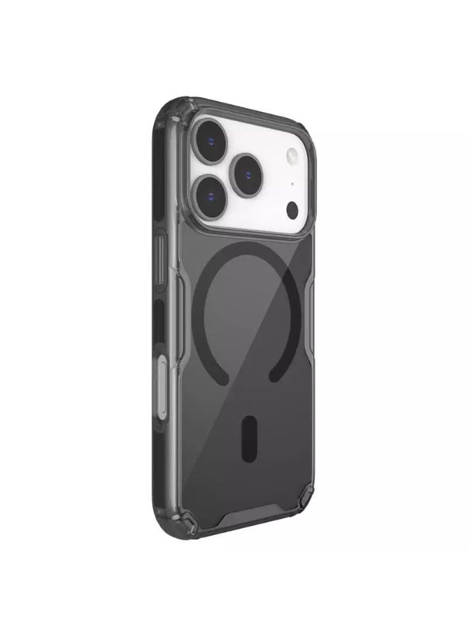 Nillkin Nature TPU Pro Magnetic case for Apple iPhone 17 Pro 6.3 (2025) - Transparent Black - Image 5