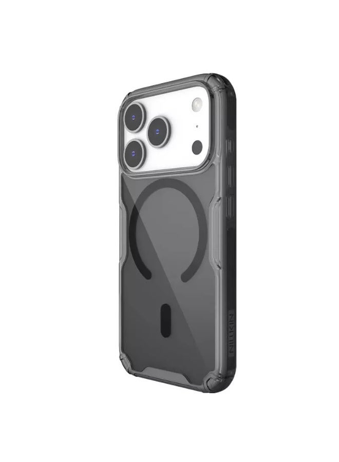 Nillkin Nature TPU Pro Magnetic case for Apple iPhone 17 Pro 6.3 (2025) - Transparent Black - Image 3