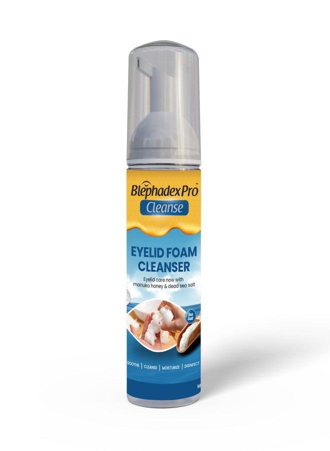 Visual Advantage Lunovus Eyelid Foam Cleanser with Manuka Honey and Dead Sea Salt – Gentle Daily Cleansing - Image 1