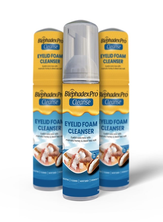 Visual Advantage Lunovus Eyelid Foam Cleanser with Manuka Honey and Dead Sea Salt – Gentle Daily Cleansing - Image 4