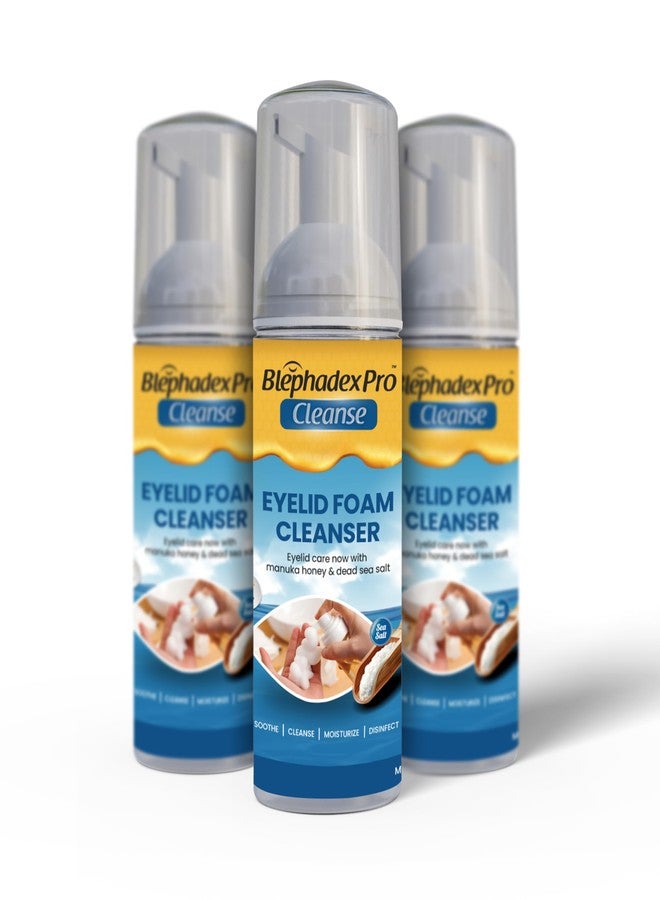Visual Advantage Lunovus Eyelid Foam Cleanser with Manuka Honey and Dead Sea Salt – Gentle Daily Cleansing - Image 5