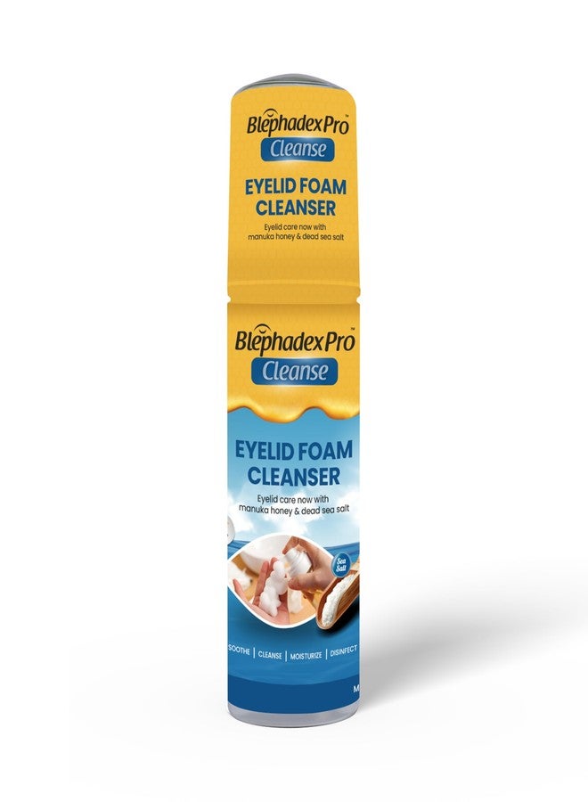 Visual Advantage Lunovus Eyelid Foam Cleanser with Manuka Honey and Dead Sea Salt – Gentle Daily Cleansing - Image 2