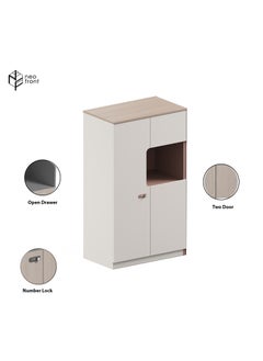 Neo Front Neo Front Cabinet with 3 Drawers and Door, Wooden Storage Cabinet with Shelves, Sideboard for Living Room, Entryway FK-BG0750  - Image 2