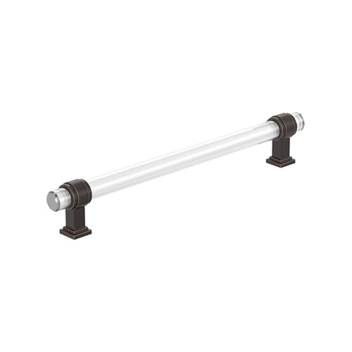 Amerock BP36661CORB ClearOilRubbed Bronze Cabinet Pull 8 inch 203 mm CentertoCenter Cabinet Handle Glacio Drawer Pull Kitchen Cabinet Handle Furniture Hardware - Image 1