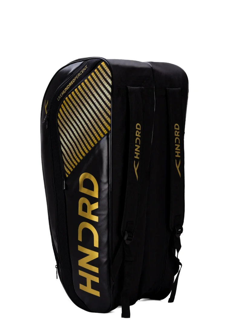 هندرد Nuclear Edge Racket Kit Bag (Black/Gold) (Hbck-2M090-4)