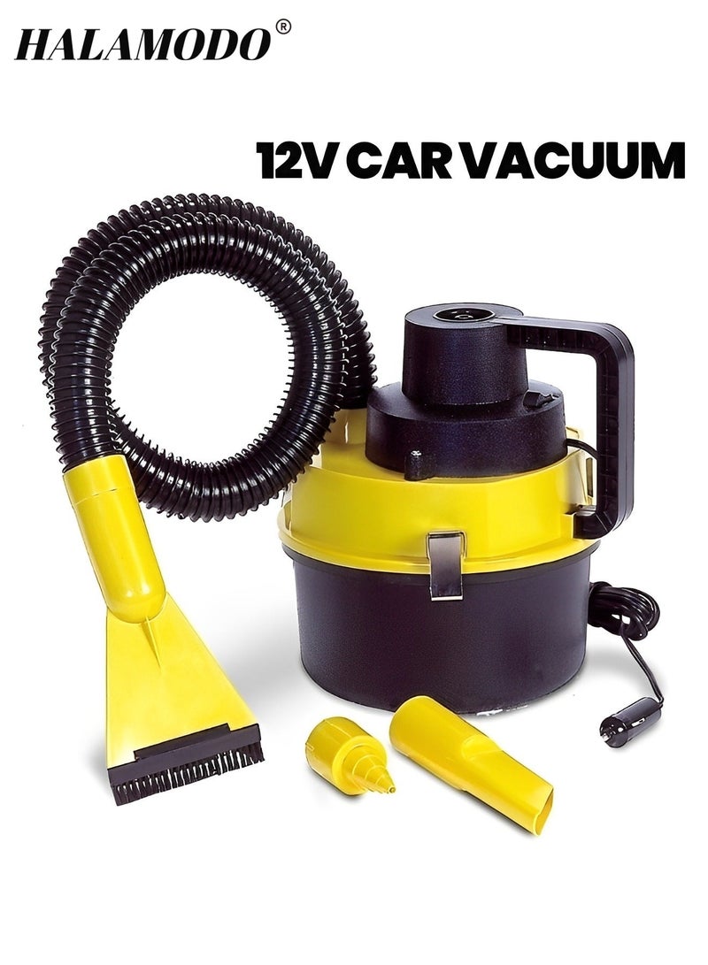 هالامودو مكنسة كهربائية للسيارة مكنسة كهربائية محمولة صغيرة للتنظيف الجاف والرطب بتصميم حلقة إحكام أوسع مكنسة كهربائية منزلية متعددة الوظائف مكنسة كهربائية قوية - Image 3