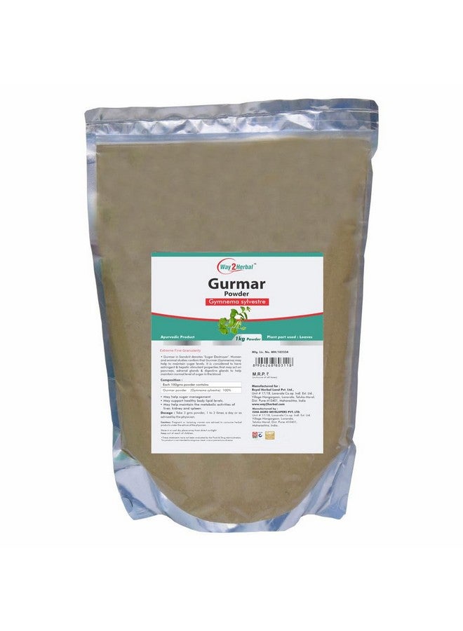 Way2Herbal Gurmar Powder (1 Kg Pack of 1) - Image 1