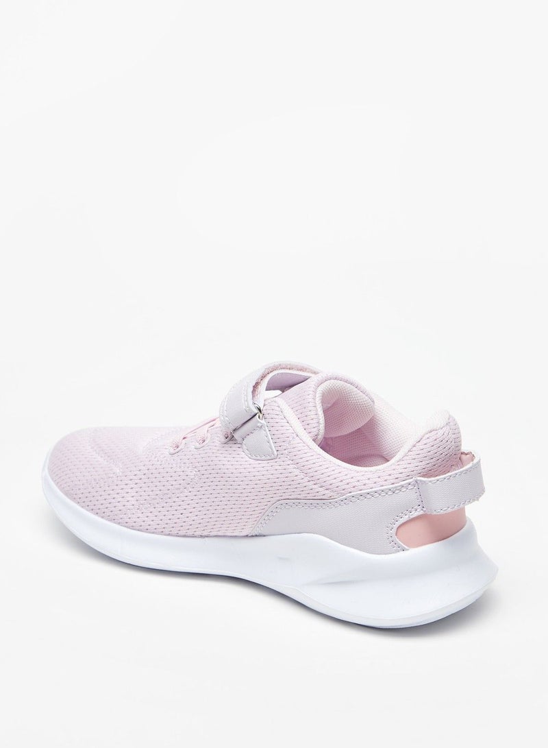 shoexpress Textured Sneakers with Hook and Loop Closure - Image 2
