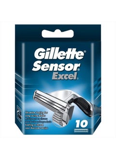Sensor Excel Razor Blades for Men Pack of 10 Blades