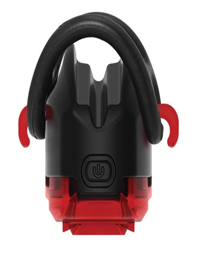 LEZYNE KTV Drive+ Bicycle USB Stick Rechargeable IPX7 Waterproof 270-Degree Visibility LED Rear Light w/Multiple Modes | Mounting Strap Included, Black, 40 Lumens - Image 3
