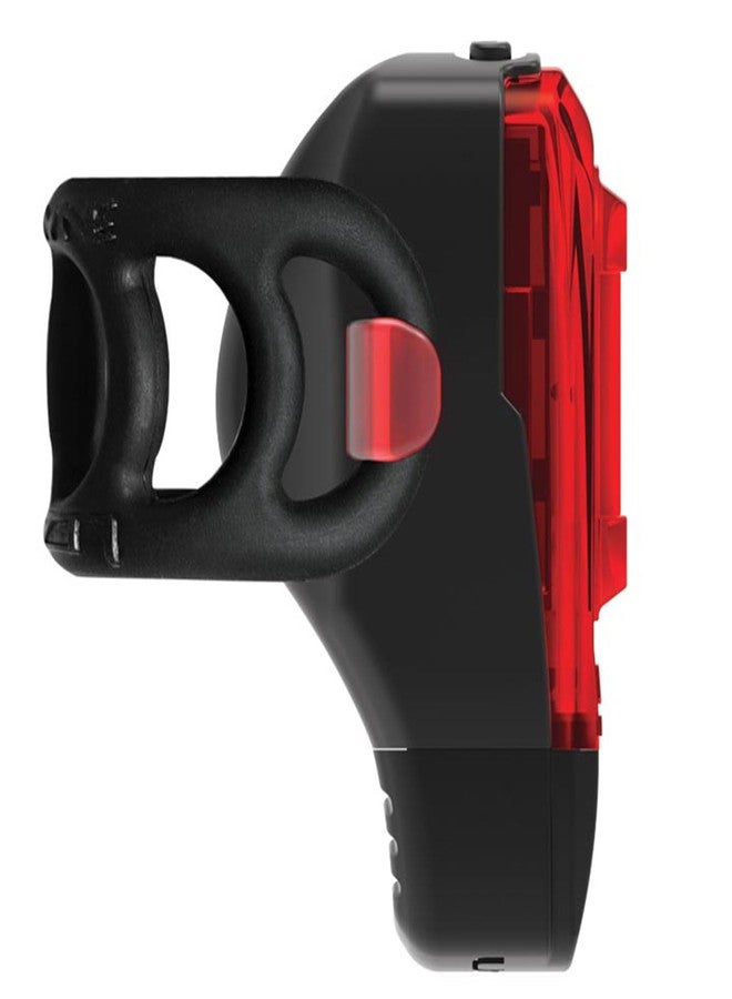 LEZYNE KTV Drive+ Bicycle USB Stick Rechargeable IPX7 Waterproof 270-Degree Visibility LED Rear Light w/Multiple Modes | Mounting Strap Included, Black, 40 Lumens - Image 2