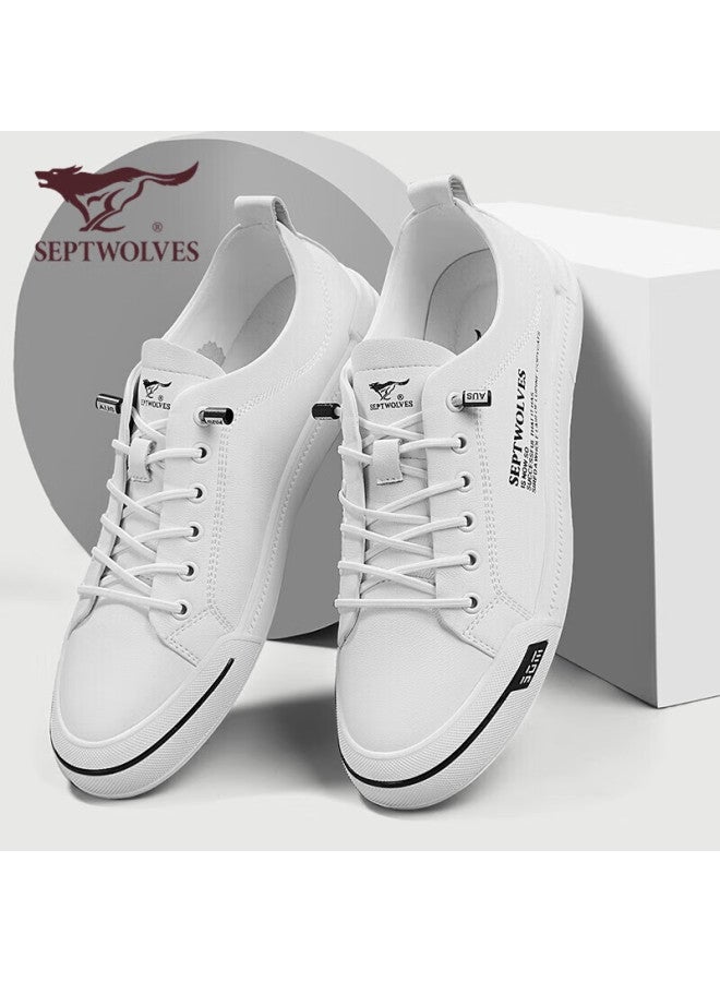 Septwolves Septwolves Men's Versatile Shoes, Casual Sneakers For Men, White Shoes 8313430848, White, Size 41 - Image 3