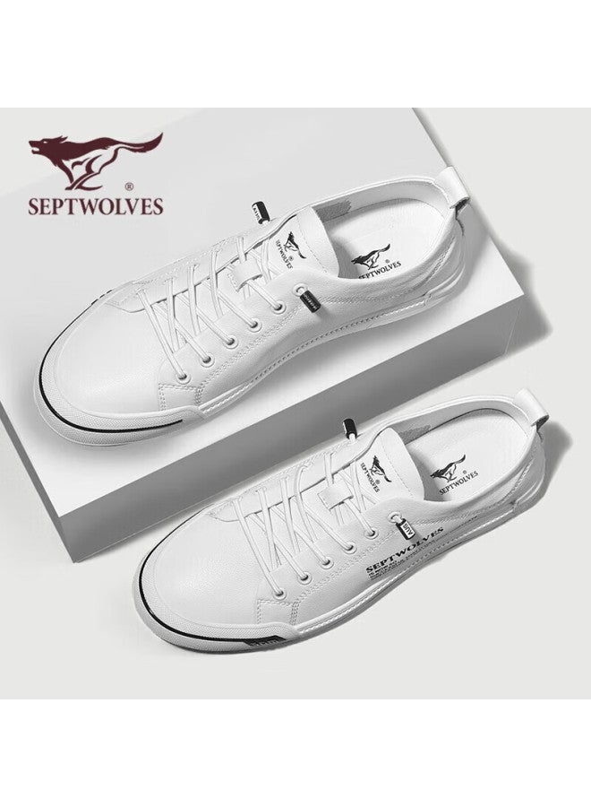 Septwolves Septwolves Men's Versatile Shoes, Casual Sneakers For Men, White Shoes 8313430848, White, Size 41 - Image 2