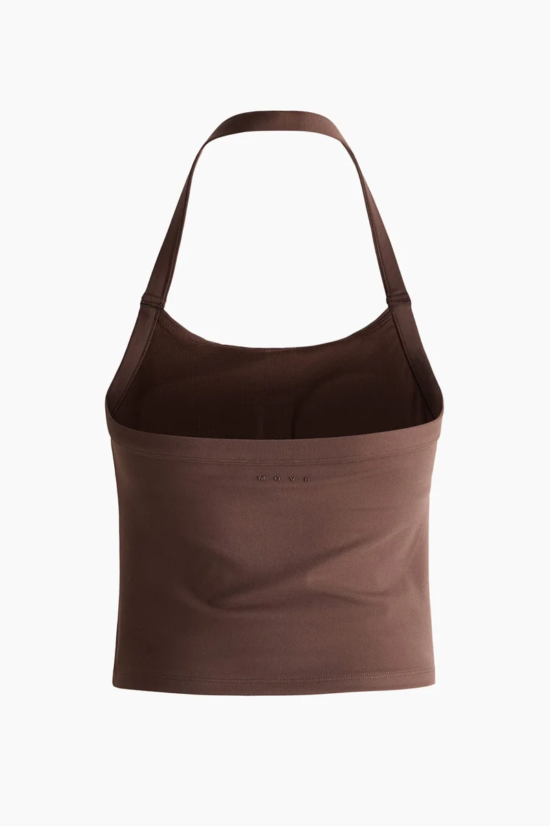 H&M Halterneck sports vest top with SoftMove™