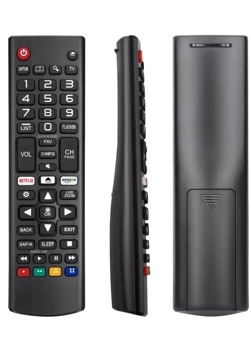 Universal Remote Control for LG Smart TVs - Replacement for LCD, LED, OLED, UHD, Plasma, 3D, and 4K Models (AKB75095307, AKB75375604, AKB75675304, AKB74915305, AKB76037601, AKB75675313, AKB75855501) - Image 1