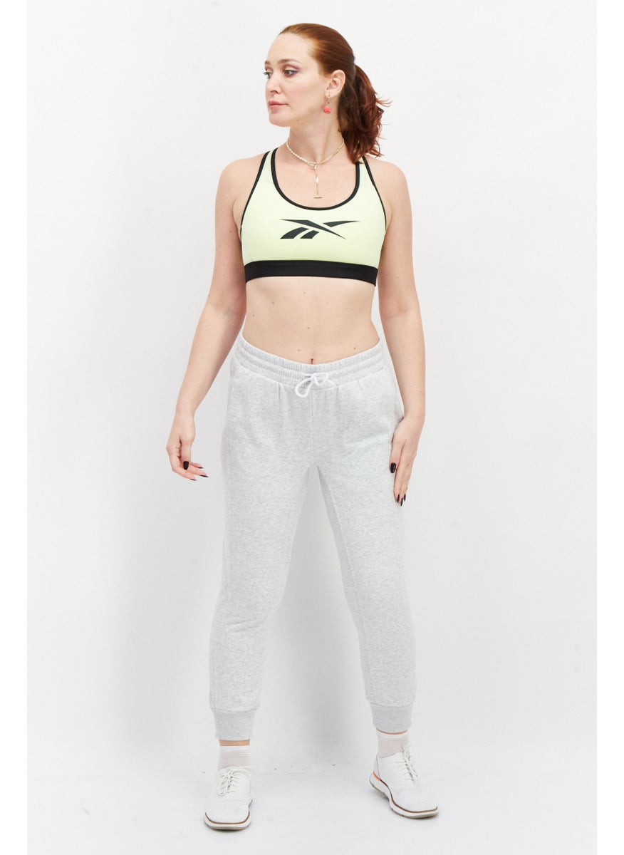 Reebok سماعة رياضية للنساء مزودة ببطانة تدريب، لون ليموني أخضر/أسود  - Image 3
