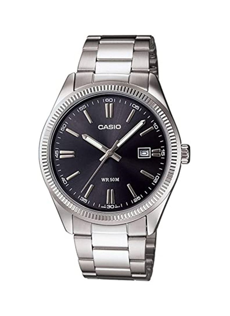 CASIO - Women's Stainless Steel Analog Wrist Watch MTP-1302D-1A1VDF - Silver - Image 1