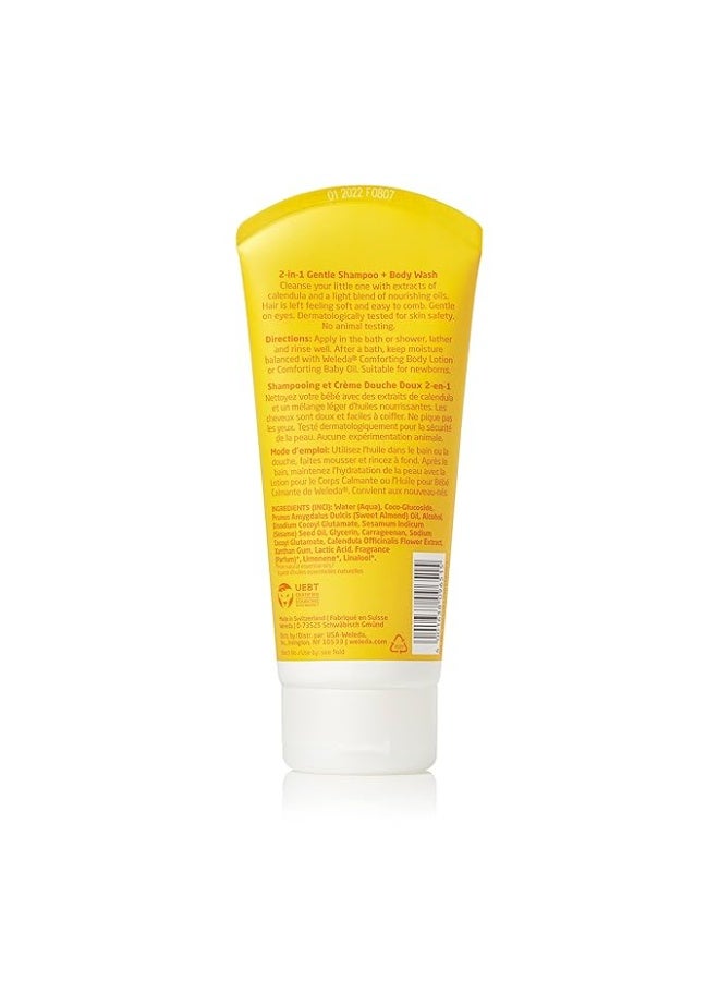 Weleda Calendula Shampoo and Body Wash 200ml - Image 4