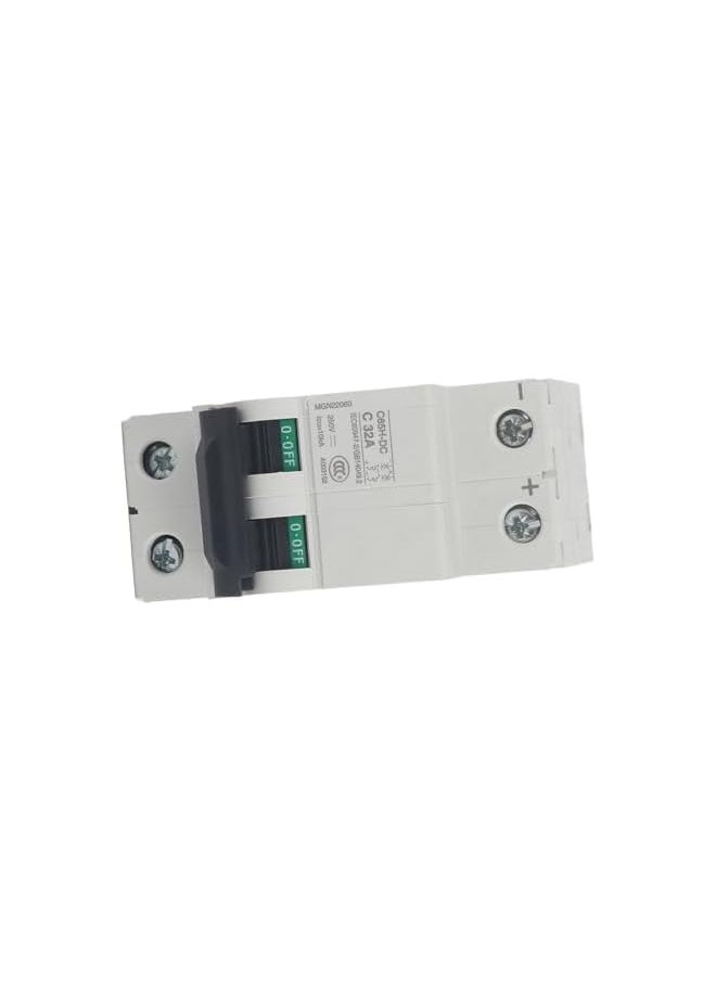 PROMASS 2-Pole Circuit Breaker, Miniature Circuit Breaker, 10Ka Convenient Short Circuit for Dc Systems Wind And Solar System (32A)  - Image 3
