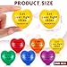 Rotatingpals 240 Pcs Valentines Day Christian Heart Stress Balls Bulk Jesus Bible Quotes Motivational Balls Colorful PU Foam Stress Relief Christian Party Favor for Adults Gifts for First Communion - Image 4