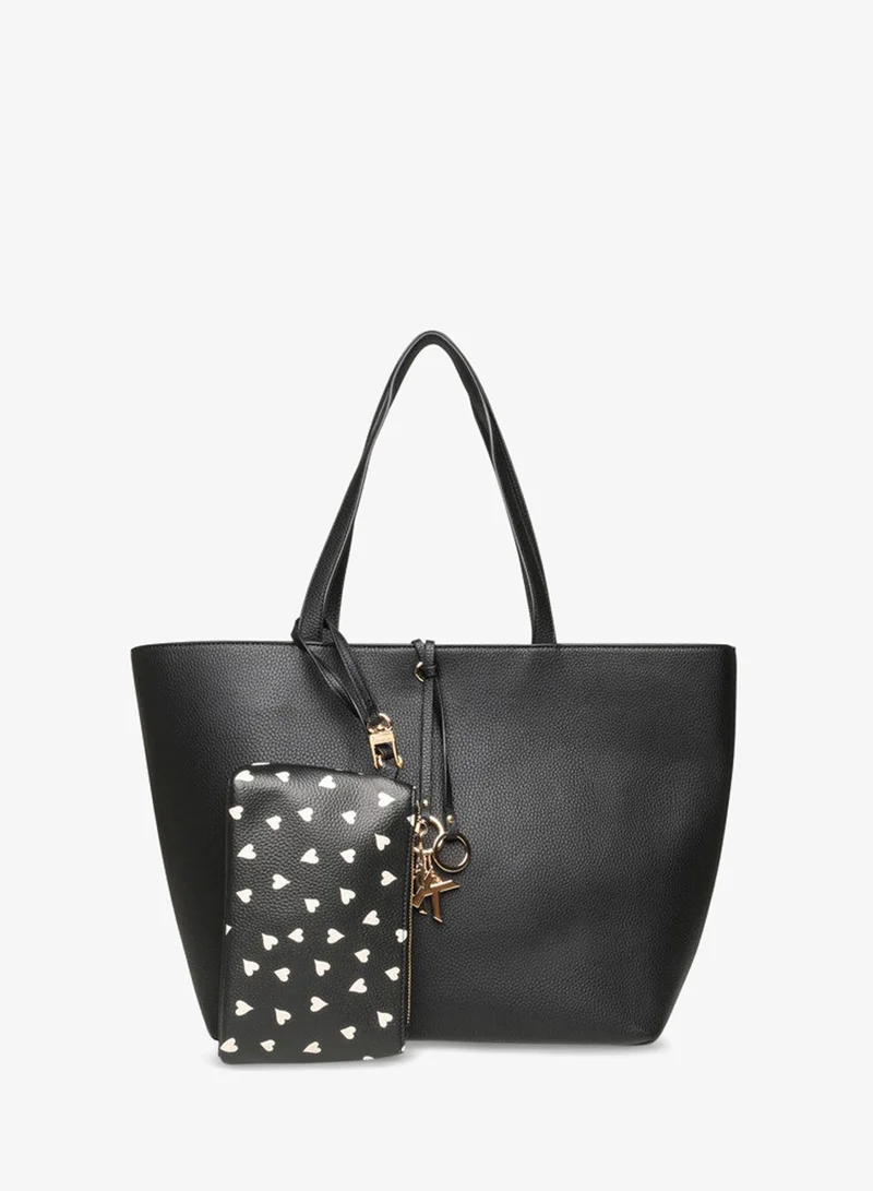 ان كلاين Anne Klein Akh5617 Black Women's Shoulder Bag