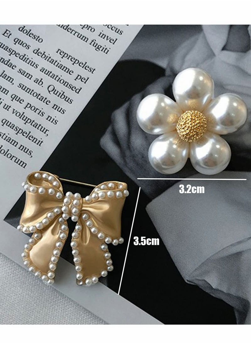 Y&D - Brooches for Women, Brooch Pins, Wedding Bridal DIY Party Applique Embellishment Crafts Decor - Image 1