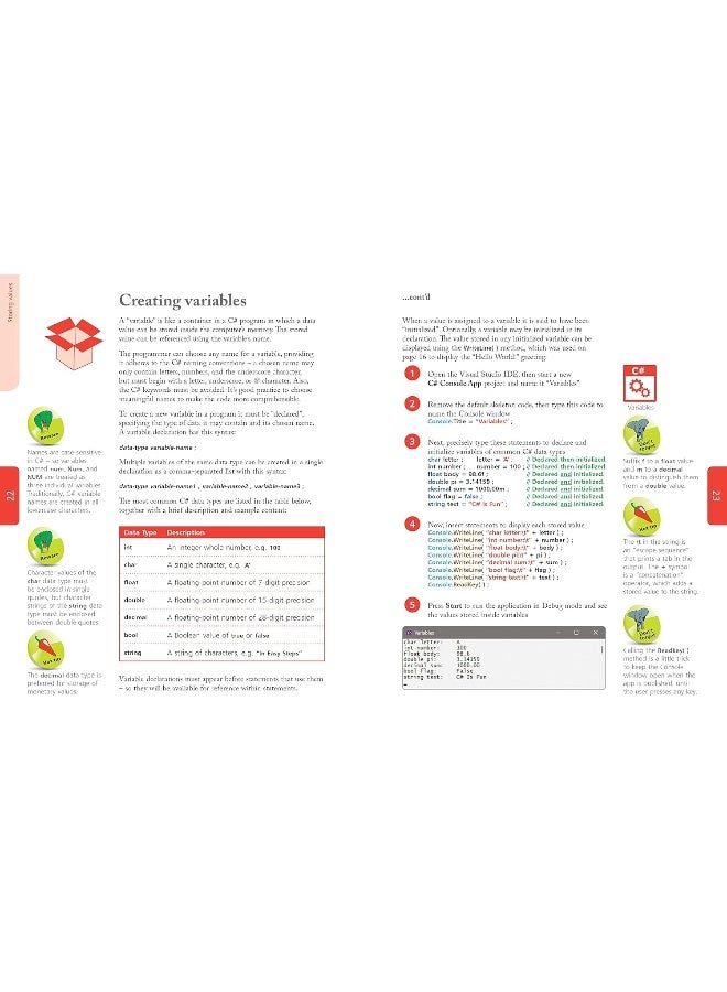 C# Programming in easy steps: Modern coding with C# 10 and .NET 6. Updated for Visual Studio 2022  - Image 4