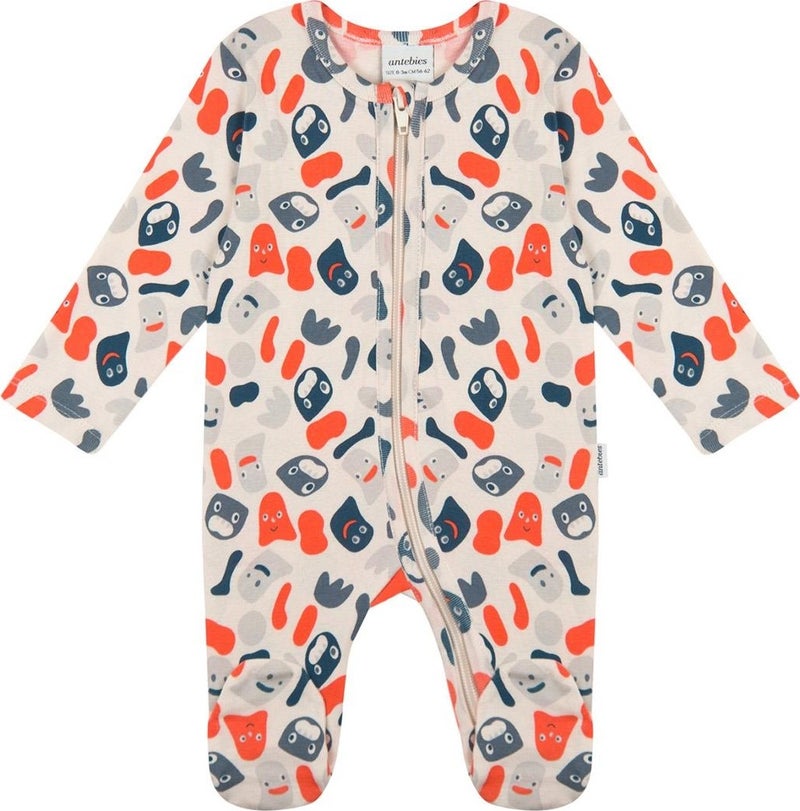 Antebies Fun Monsters Booties Jumpsuit 